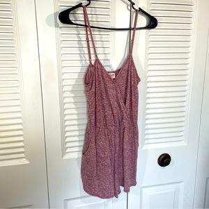 Burgundy Romper